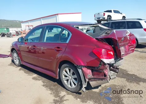 2011 Subaru Legacy 2.5I Premium from USA, damaged, VIN 4S3BMBC61B3226431